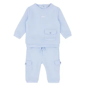 Blues Baby Boys Blue Almada Collection Two Piece Jogging Set *Preorder