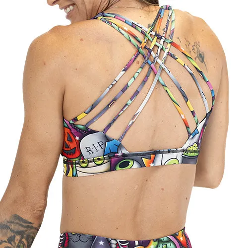 Monster Mash Butterfly Back Bra | Enhanced Comfort and Support