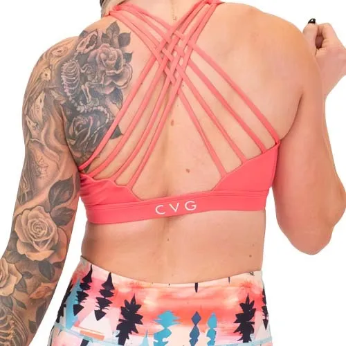 Butterfly Back Bra | Re-Think Pink