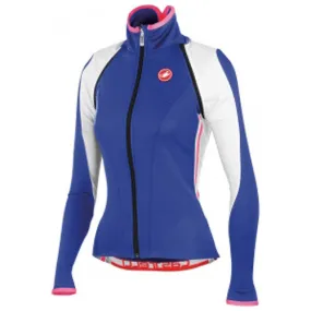 Castelli Womens Pazza Wind Shell Jacket - Blue