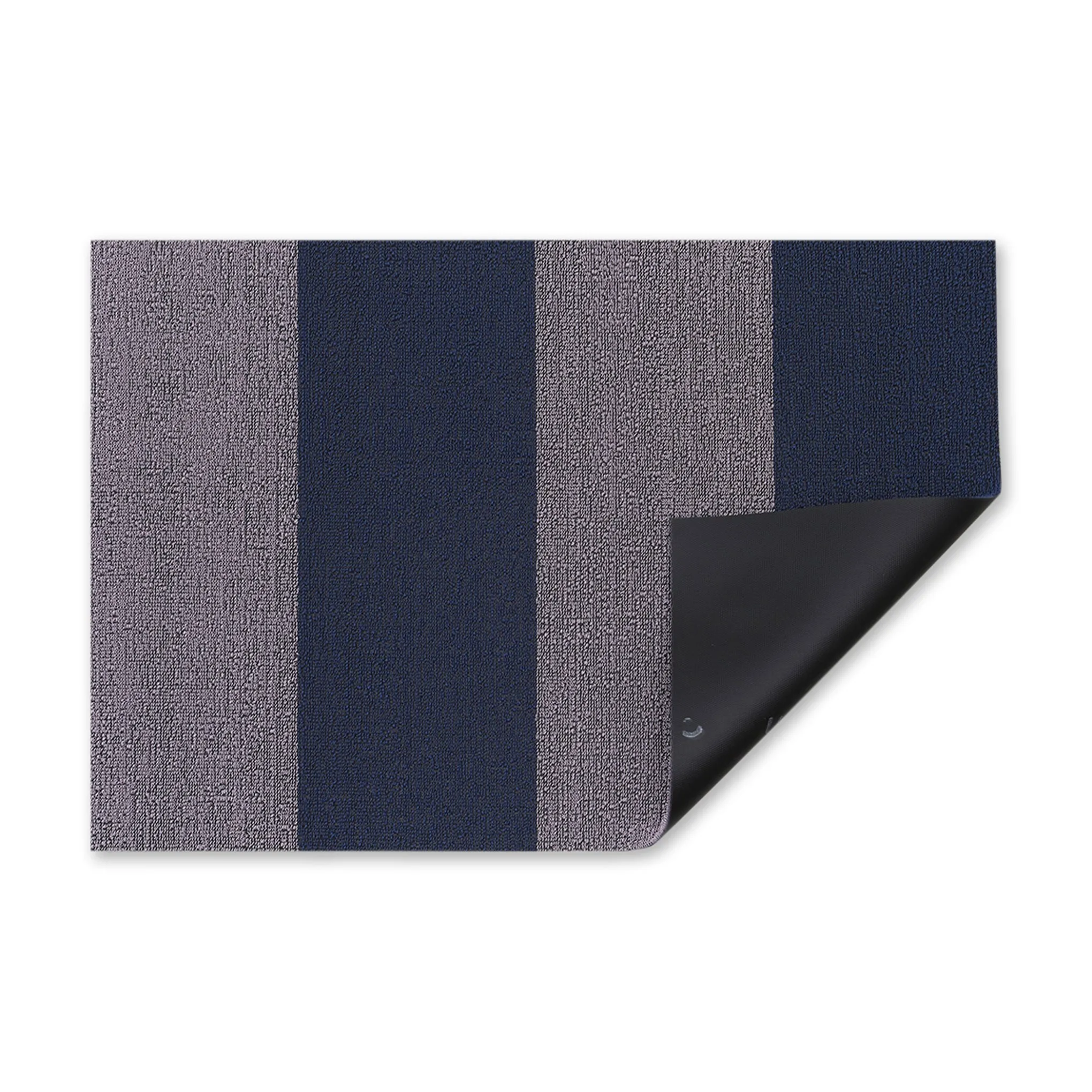 Chilewich Duo Stripe Shag Mat - Berry