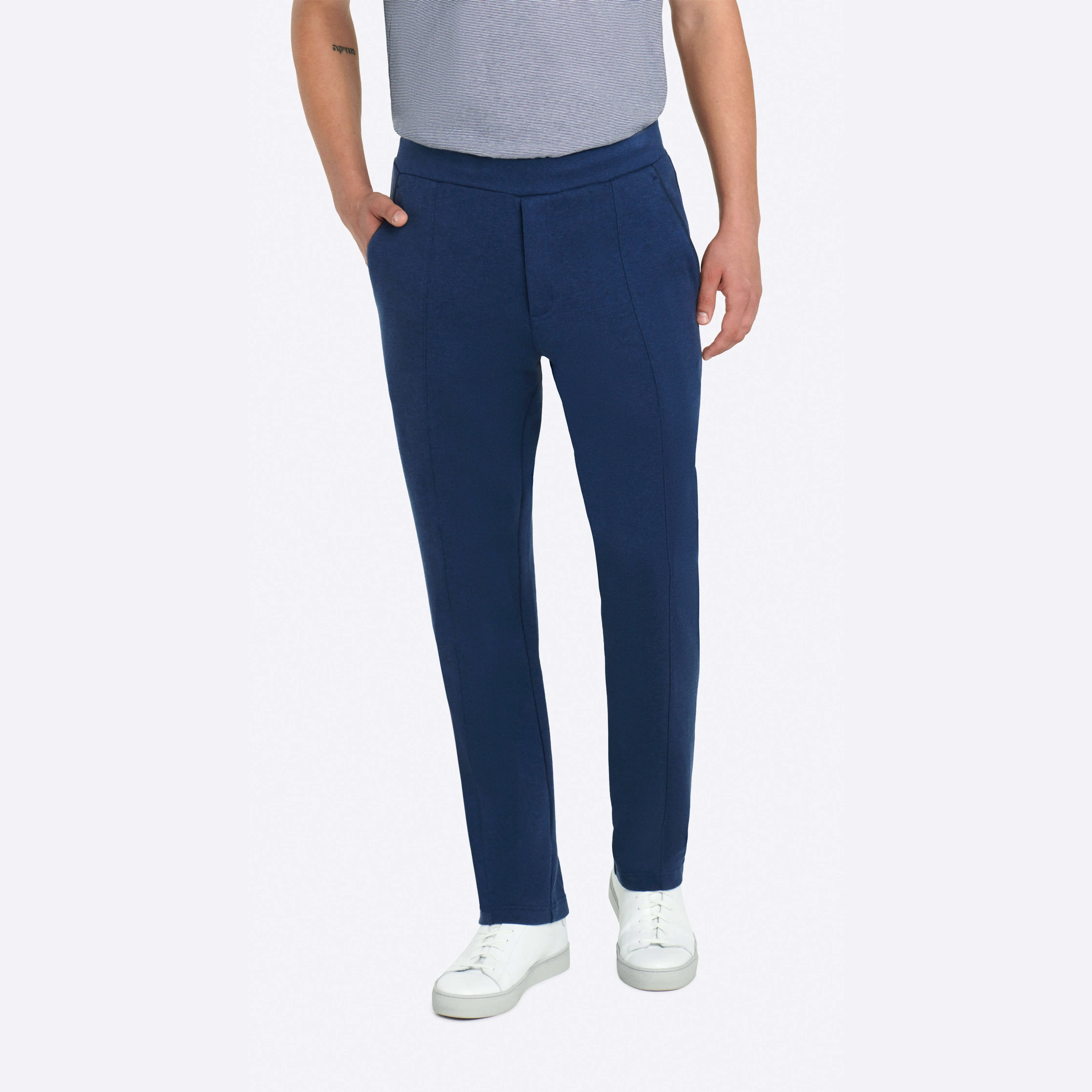 Comfort Solid Heather Drawstring Pant