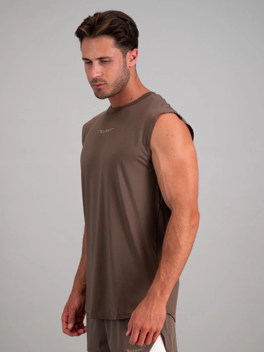 LA Muscle Tank - Brown