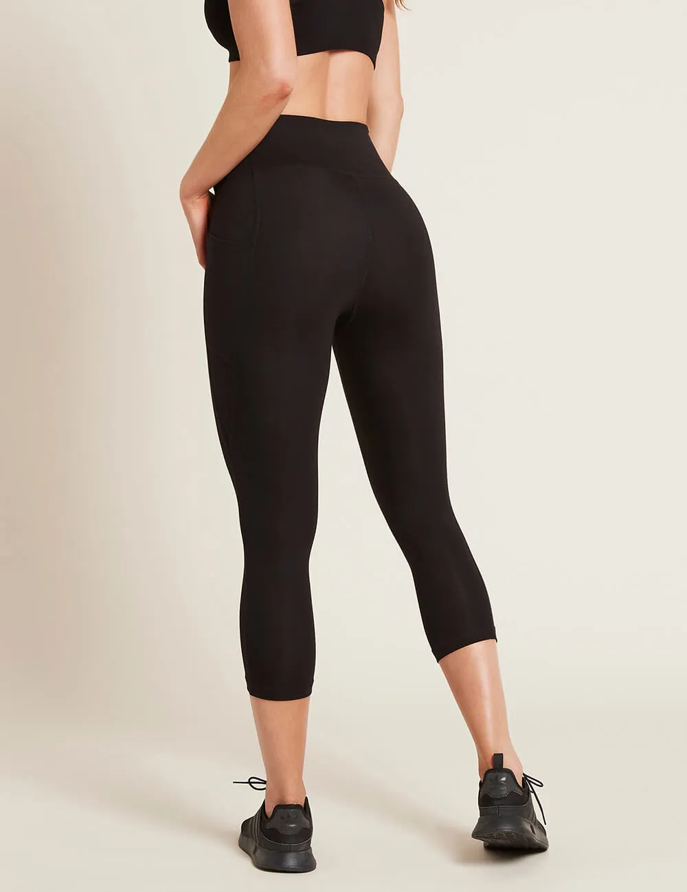 Motivate 3/4 High-Waist Tights - Black