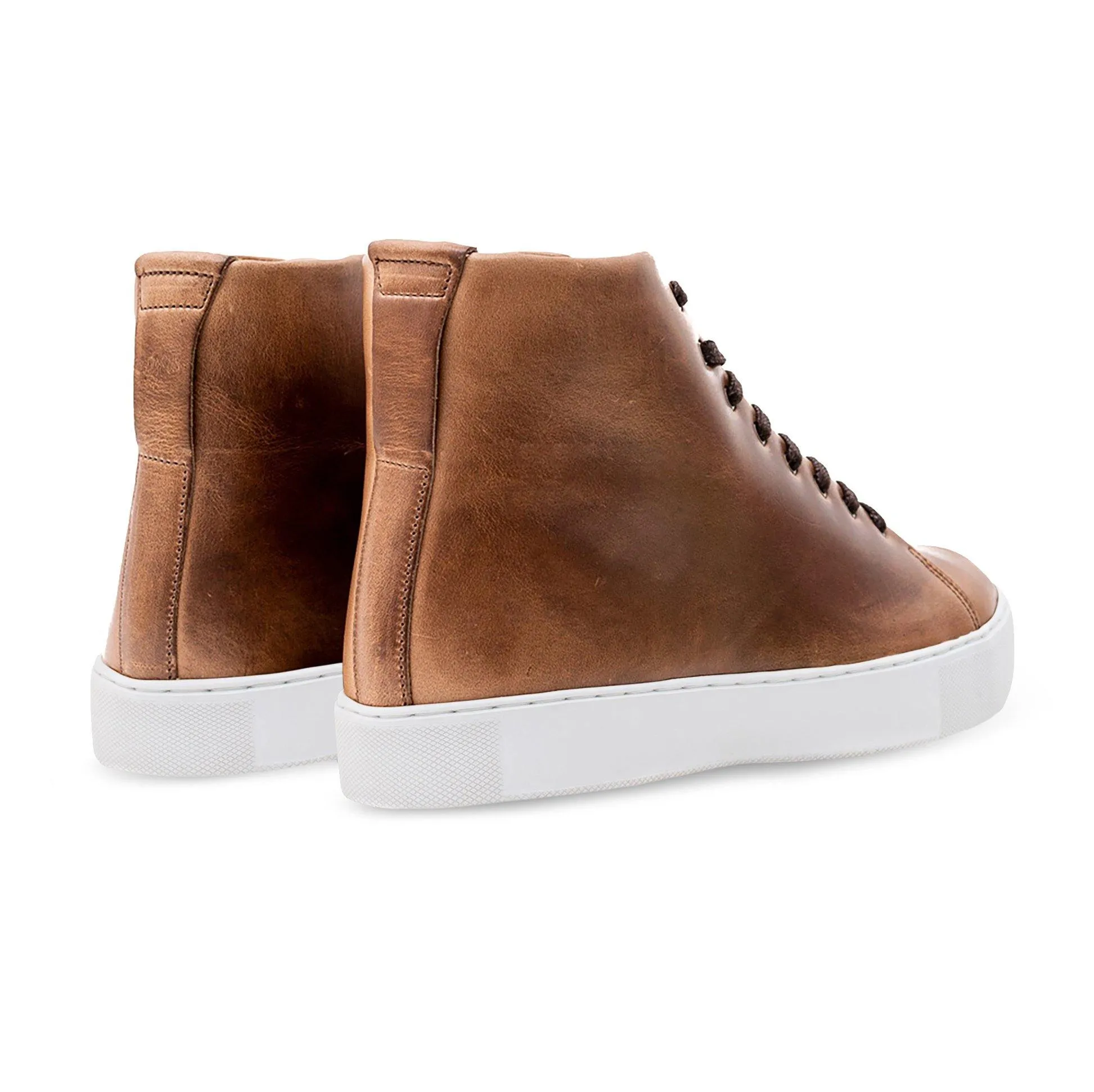 Overstone Hi Derby - Horween Natural Chromexcel