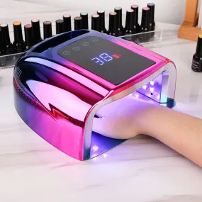 Smart Wireless UV Nail Light Therapy Machine 96W Quick Dry