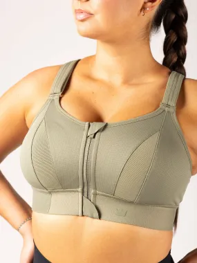 Ultimate Sports Bra® - Deep Lichen Green