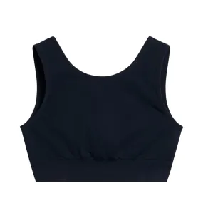 Womens Rafiki Seamless Jersey Sports Bra JL Navy - SS24